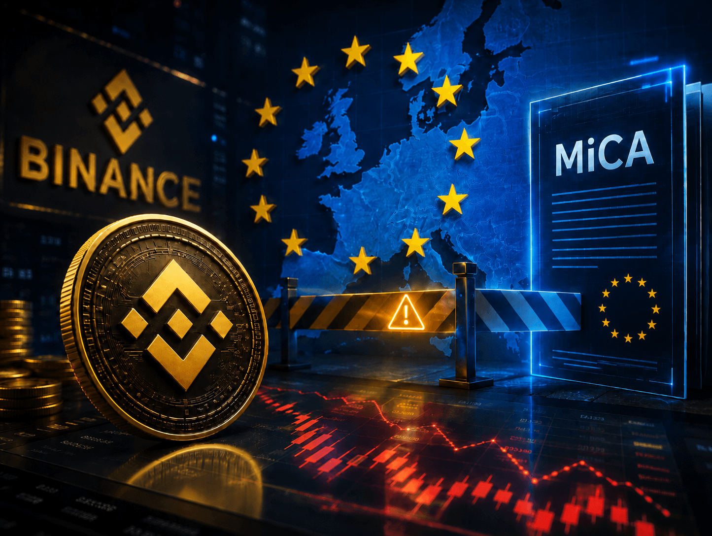 Binance podría perder acceso a la UE: qué podría significar MiCA para BNB y los usuarios cripto