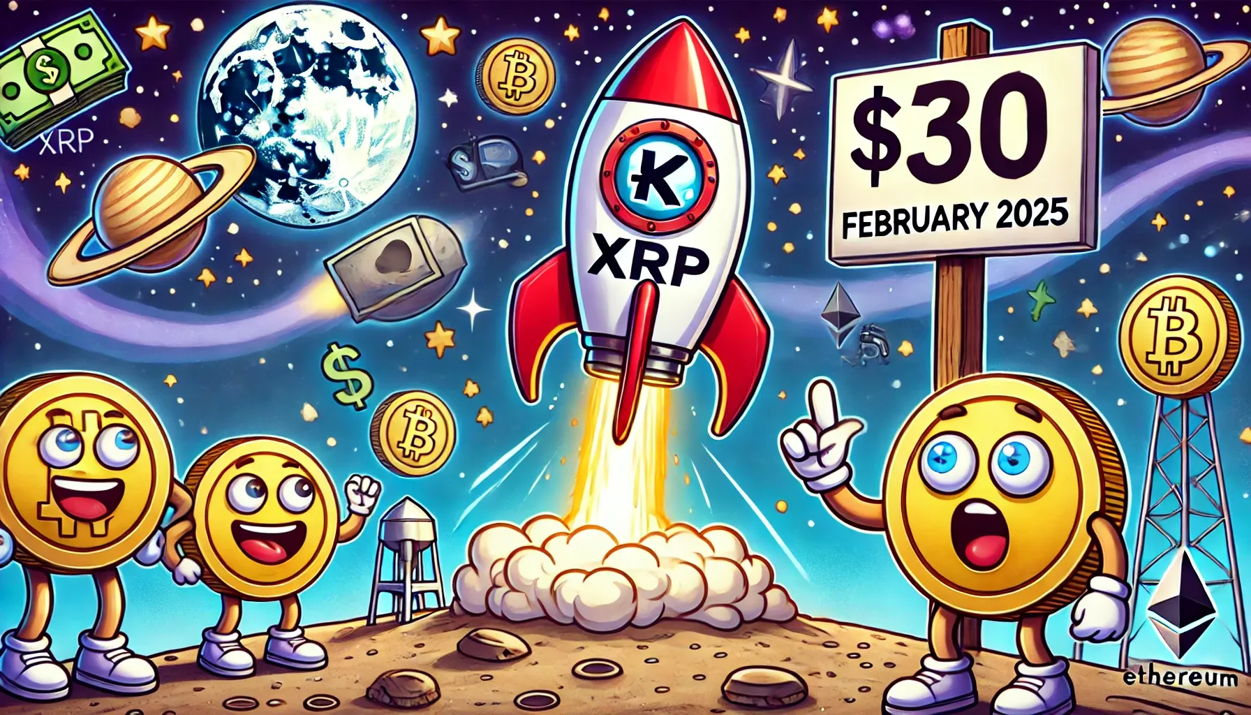 XRP 价格将在2025 年2 月达到30 美元？