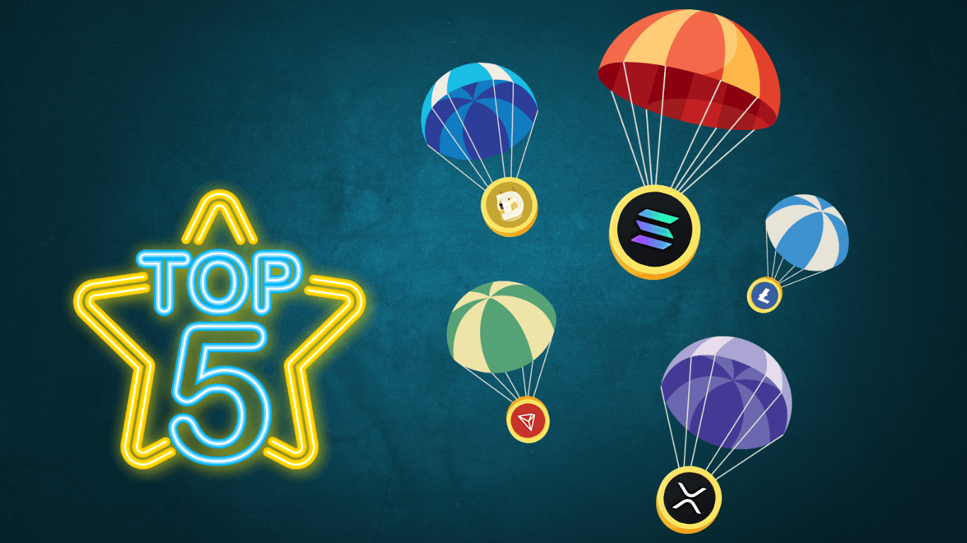 Las 5 criptomonedas con las comisiones por transacción más bajas!