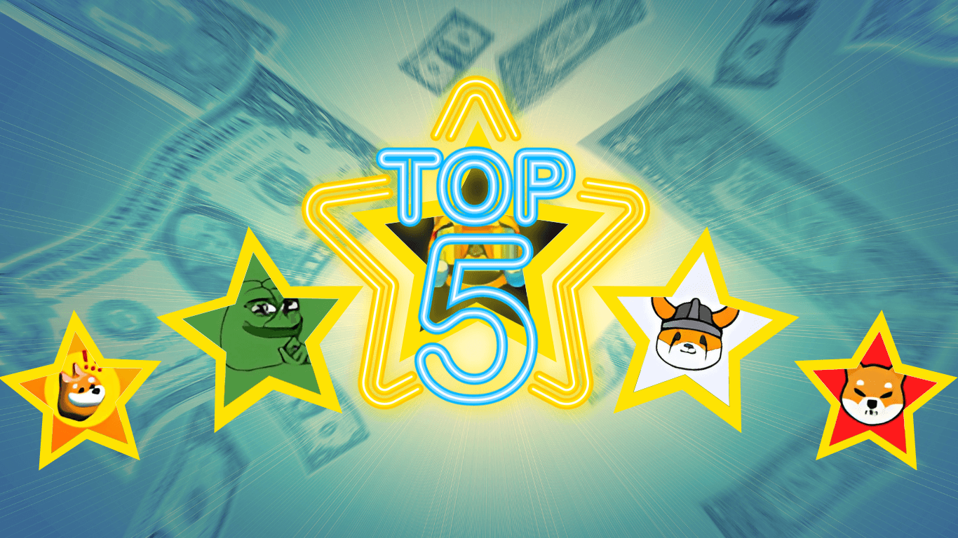 TOP 5 Meme Coins de moins de 1 $ à ACHETER avant 2025