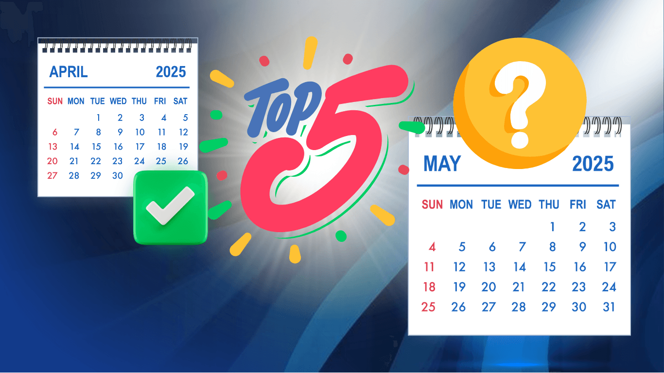 Top 5 Altcoins, die man im Mai 2025 im Auge behalten sollte – nach den  starken Kursanstiegen im April