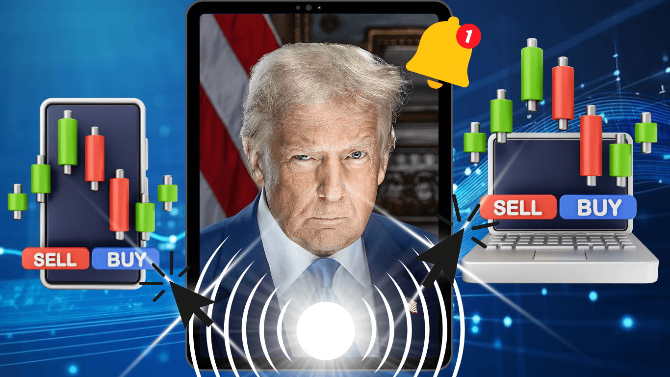 Trump Speech Today as Oil Drops and Stocks Surge — Will Bitcoin Be the Next Market Mover?