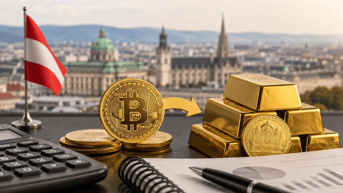 Bitcoin for gold: is the swap taxable in Austria?