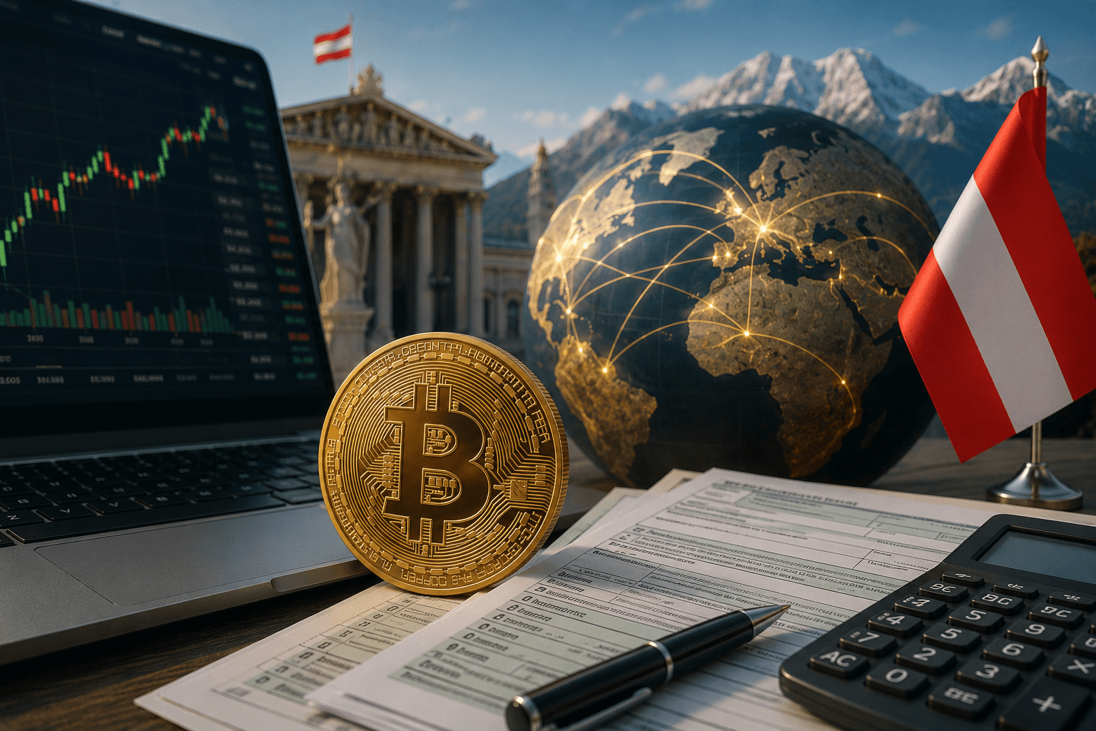 Bitcoin Abroad: Austria's Self-Assessment Tax Duty