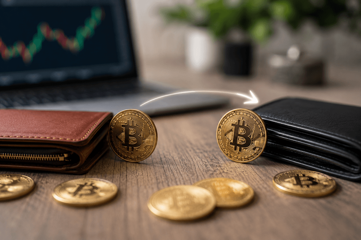 Bitcoin zwischen Wallets senden: Ist die Netzwerkgebühr steuerpflichtig?